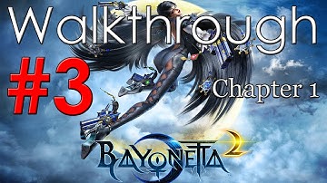 Bayonetta 2 Walkthrough Part 3 - Chapter 1 *3rd Climax*