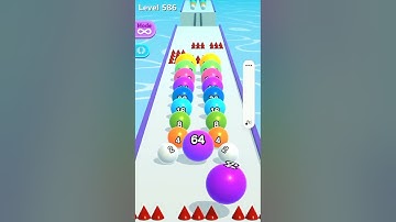 Ball Run 2048 - All Levels Gameplay Android,iOS Level 586-590