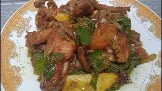 Masak Sambal Ayam Goreng Cabe Ijo Bikin Nagih. Silahkan diCoba ya
