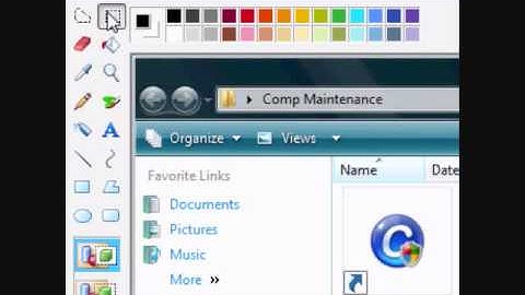 How to Crop Pictures in MS Paint
