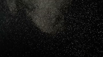 Calming Piano | Falling Tiny White Dust Particles on Black Background | Sleep Meditation
