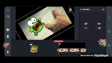 how to make opposite rotation wave on kinemaster