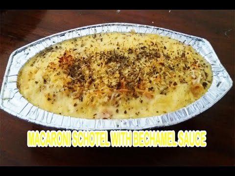 Resep Cara Memasak Macaroni Schotel Panggang With Bechamel Sauce