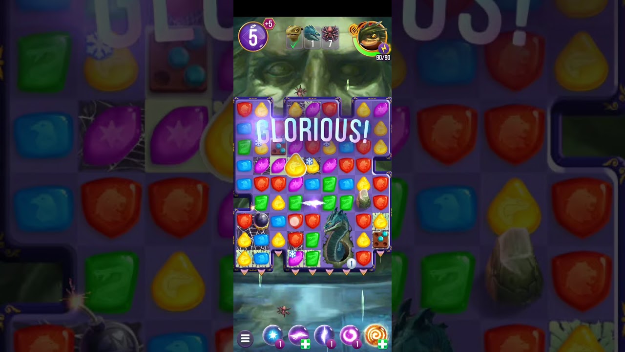 Harry Potter: Puzzles & Spells level 1821 no boosters