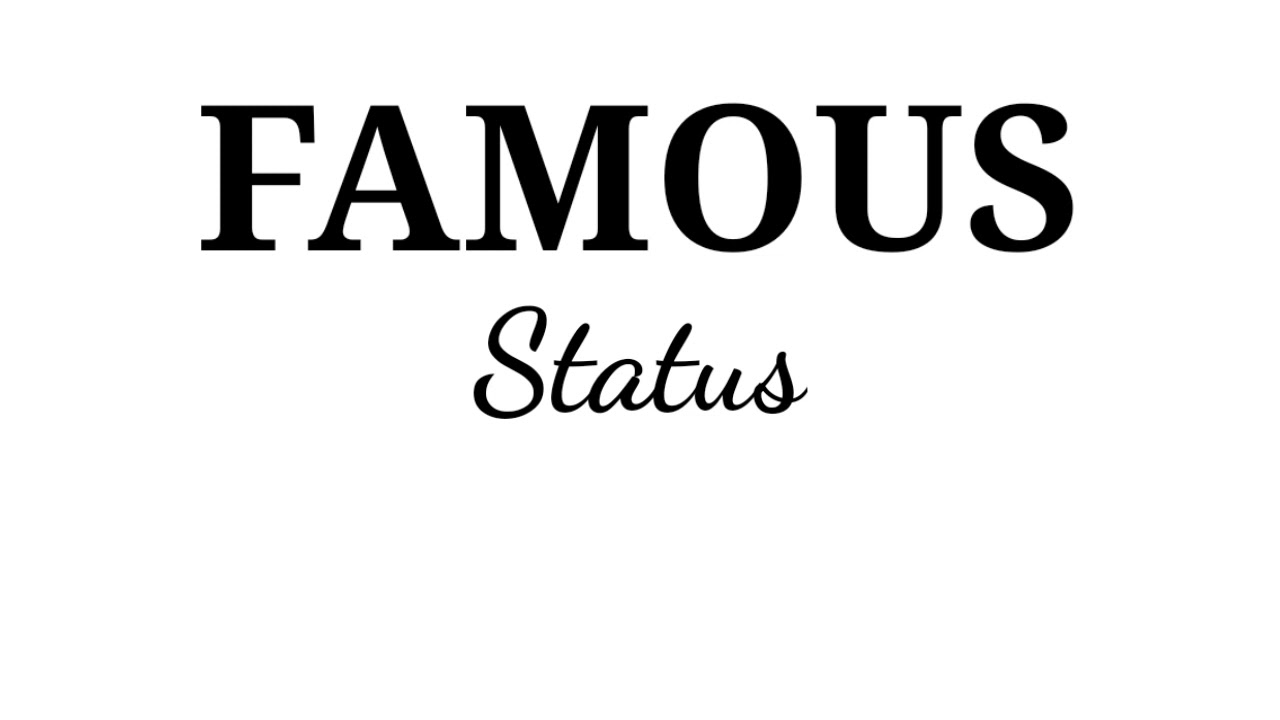Famous status quotes. || Splendid quotes.