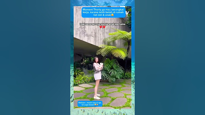 Thoriq pamerin istri & anaknya!🤪 #thoriqhalilintar #aaliyah