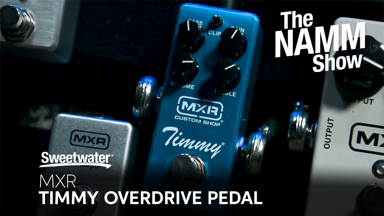 MXR Timmy Overdrive Pedal at Winter NAMM 2020