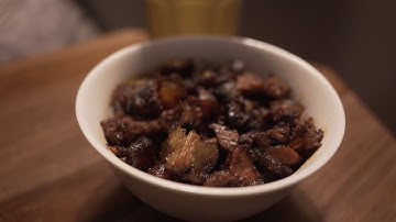 Making of Smoked Pork Pickle