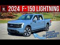 The 2024 Ford F-150 Lightning Platinum Is A Useful &amp; Ultra Fancy Electric F-Series
