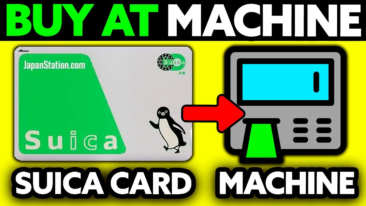 How To Buy Suica Card at Machine (2025) - Step by Step - YouTube
