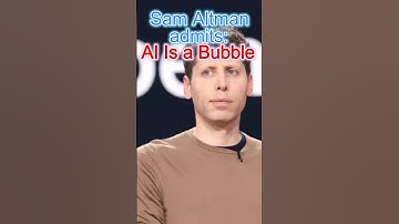 Sam Altman Admits: AI Is a Bubble AIBubble #SamAltman #OpenAI #TechStocks #Investing #AIboom #dotcom