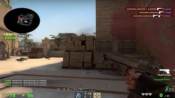 CS:GO 1v5 Deagle Ace Clutch