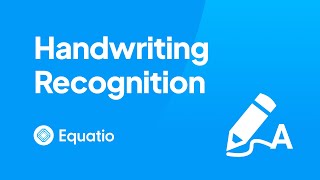 Insert Math With Handwriting Recognition