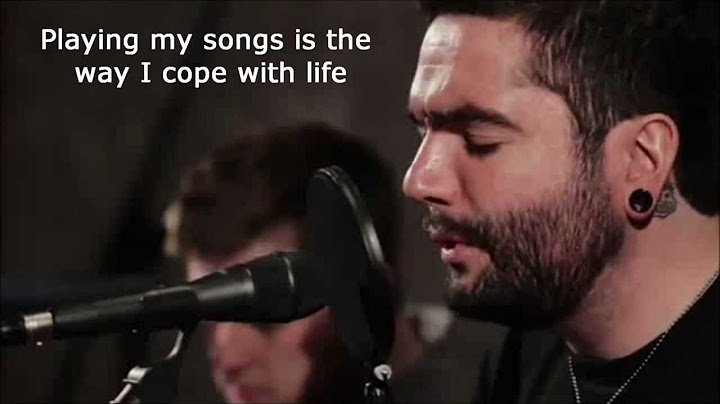 All i want lyrics a day to remember acoustic