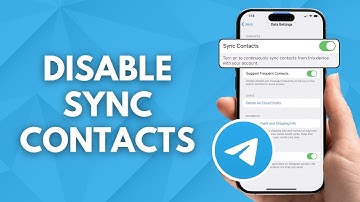 How to Disable Sync Contacts on Telegram (2025)