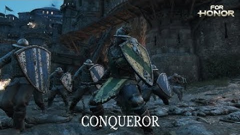 For Honor Executions: CONQUEROR