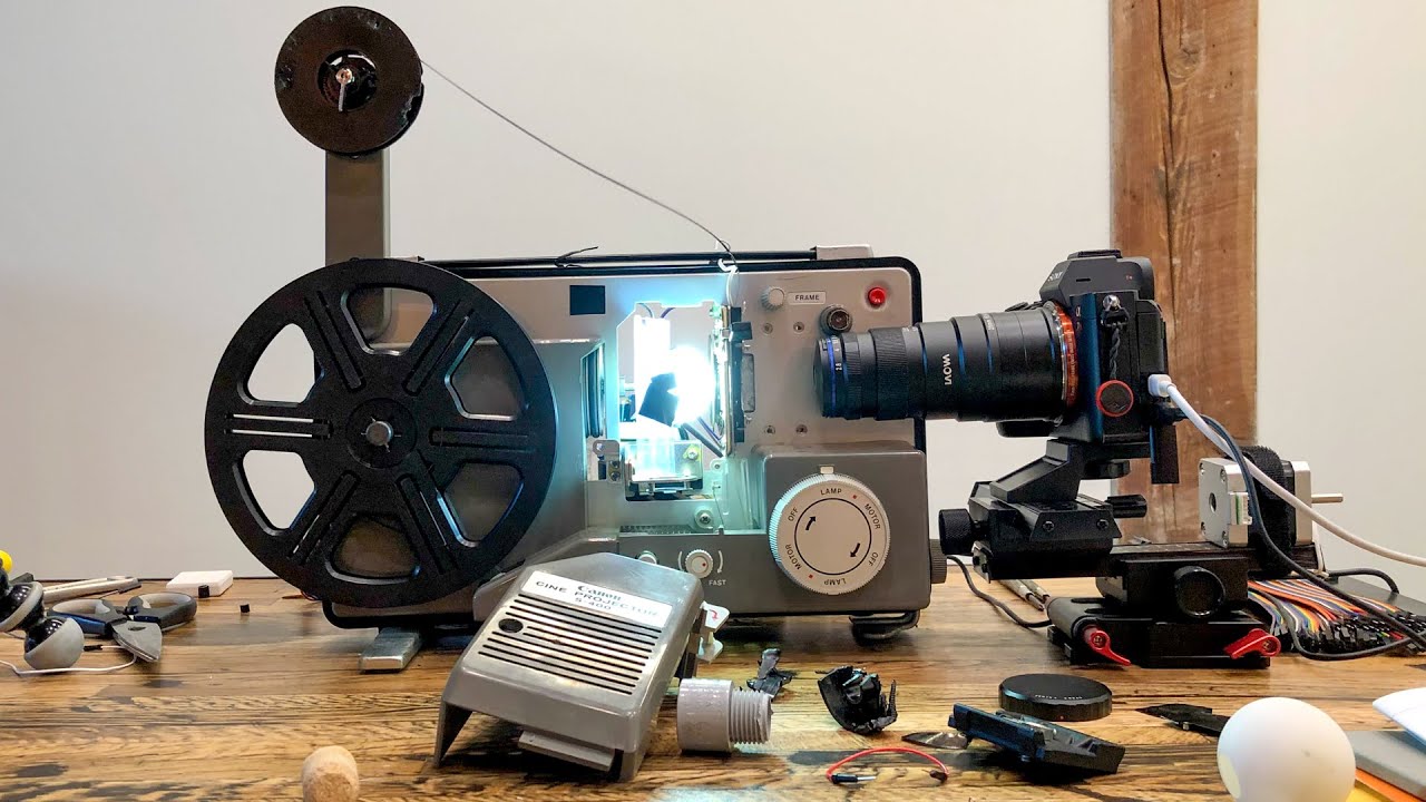 📽️ 🎞️ 📸 ⤳💾✨ DIY 🛠️ 8mm / Super-8 Film Scanner, Part 1: Overview 