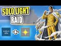 Solo light raid with acidum rifle  light   blox fruits