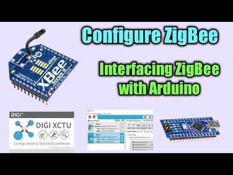 Configure Zigbee using XCTU and establish communication between two ZigBee modules.
