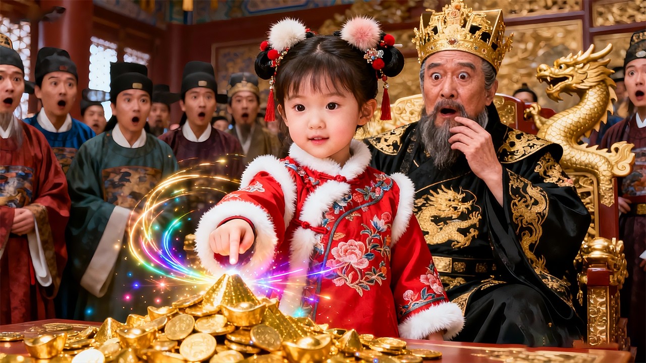 Raja temukan gadis kecil terlantar... Dia bintang hoki! Bawa kemujuran & kekayaan!