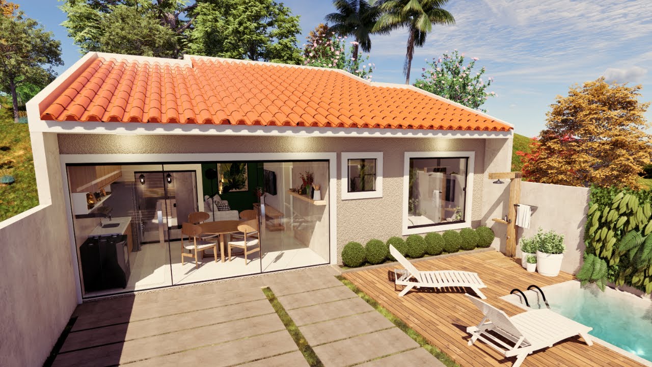 EDÍCULA de 2 QUARTOS e 2 FACHADAS A Solução PERFEITA Para Quem Busca Espaço e Estilo!