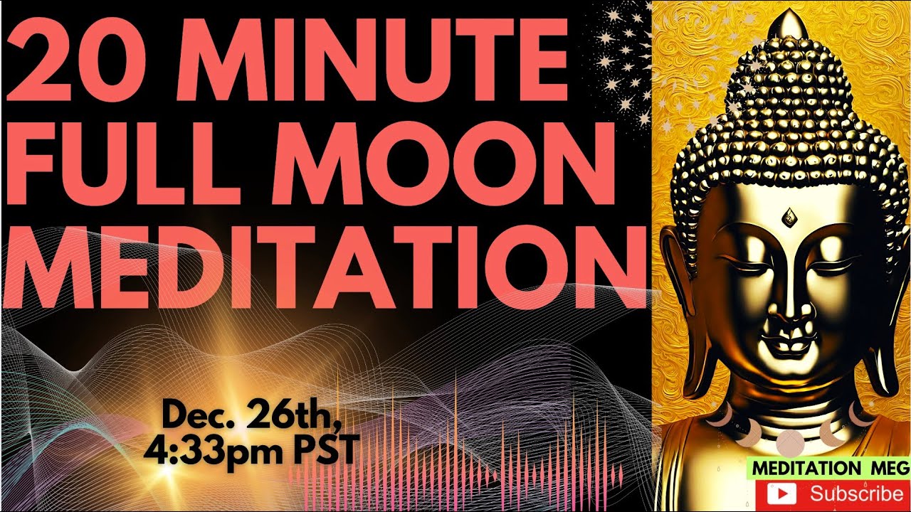 Cancer Full Moon Guided Meditation - December 2023 - YouTube