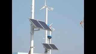 Street Lights Powered by Solar and Wind Energy in China