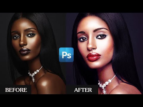 Best Photo Retouching technique in Photoshop Tutorials  changing skin color in Hindi