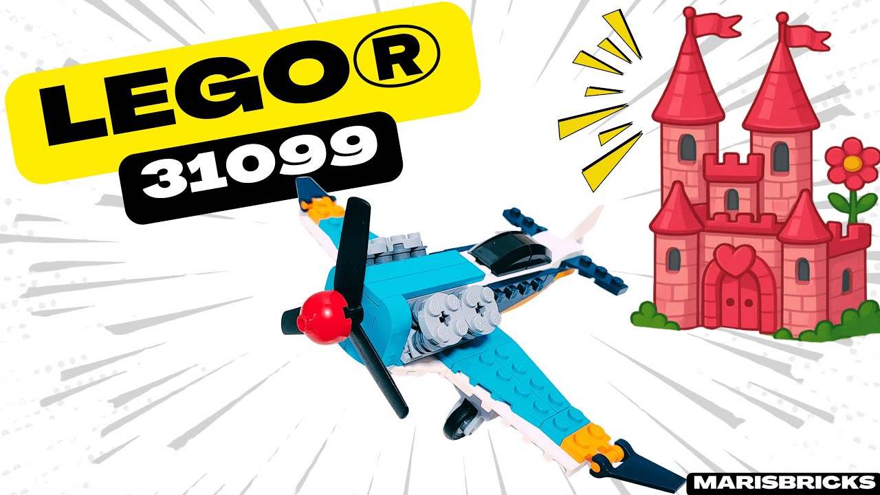 Propeller Plane LEGO 31099 | LEGO Creator 3in1