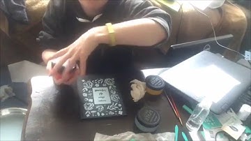 Chalk Couture Watercolor Technique