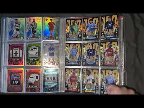 видео: check out my match attax 23/24 collection!