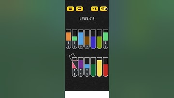Water sort puzzle level 413