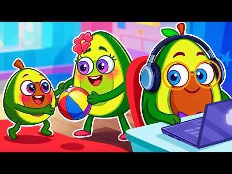 Busy Daddy at Work – Let's Be Quiet and Help! 👨😊🤫VocaVoca🥑Show Kids Songs