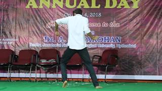 My love is gone dance by Deepak Sahoo || Annual Day 2k18 || CVR College Of Engineering
