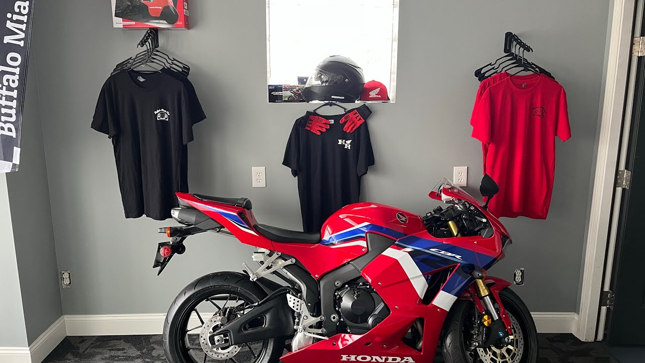 Honda cbr600rr rear stand install YouTube