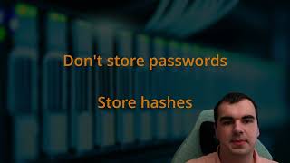 Hashing 4: cryptographic hashing (an explanation by tangent)