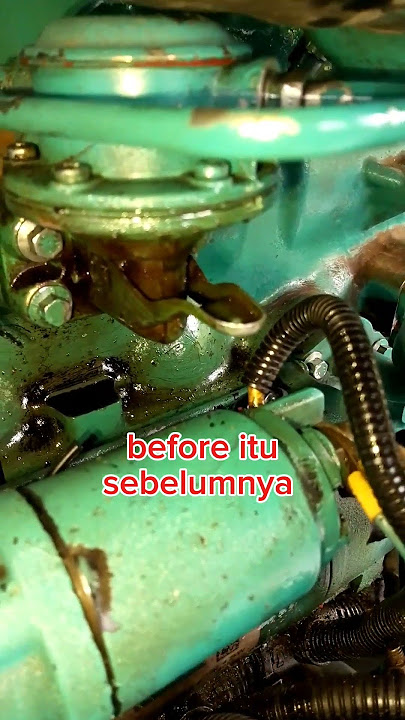 sungkem ,before after fuel pump #sungkeman #sungkem #perkins #genset #virralshorts