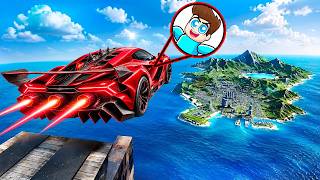 JUMP CARS ACROSS THE ENTIRE MAP IN GTA 5 !!