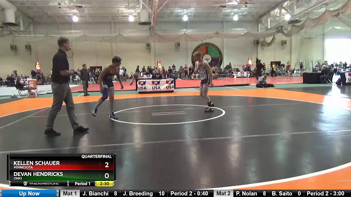 Junior 145 Kellen Schauer Minnesota Vs Devan Hendr...