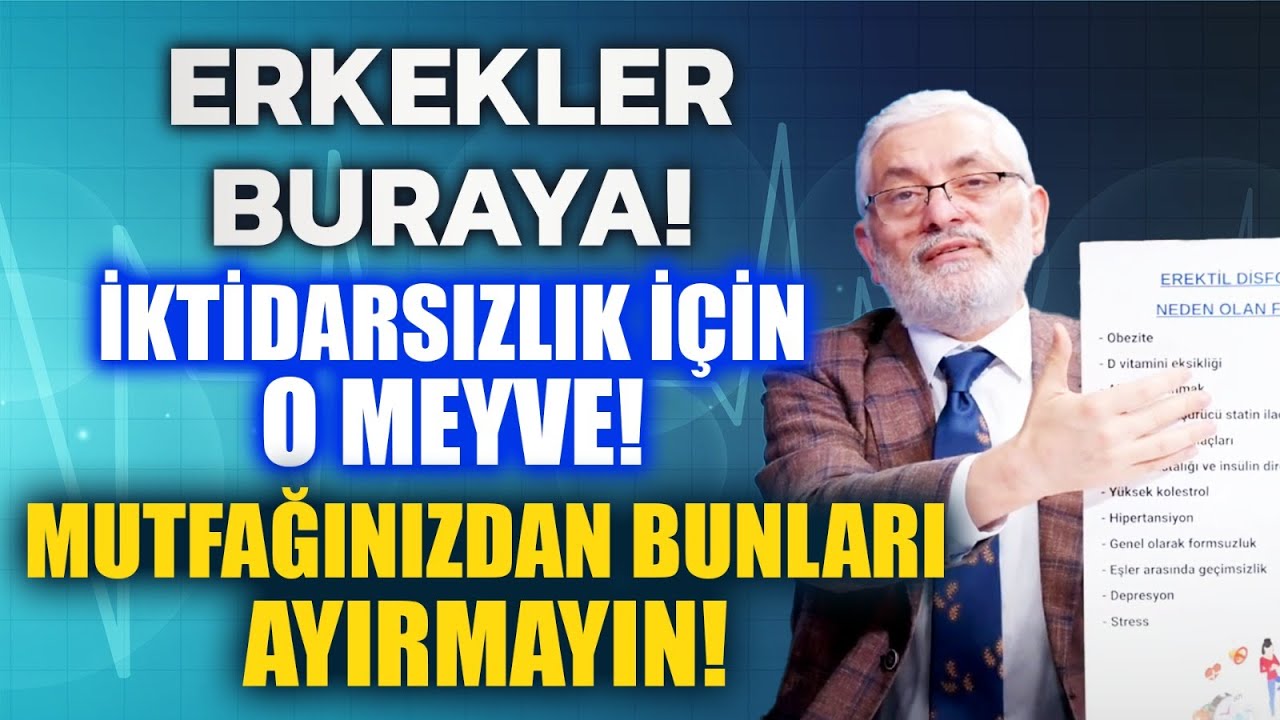 O Meyvenin Cinsel Güce İnanılmaz Etkisi! Birden Ortaya Çıkan İktidarsızlık! | Prof. Dr. Yusuf KALKO