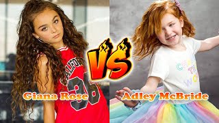 Giana Rose VS Adley McBride Transformation  From Baby To 2024