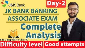 JK BANK BA DAY-2 ALL SHIFTS ANALYSIS || GOOD ATTEMPTS|| DIFFICULTY LEVEL || #JKBANKASSOCIATE