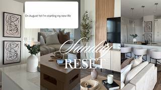 Idc Im starting a new life august 1st…a much needed SUNDAY RESET!