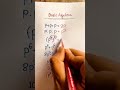 Basic Algebra Rules Every Student Should Know! #maths