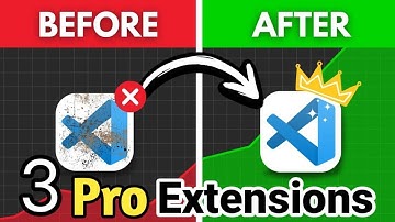 3 Pro VS Code Extensions to INCREASE your Coding Speed | VS code Extensions
