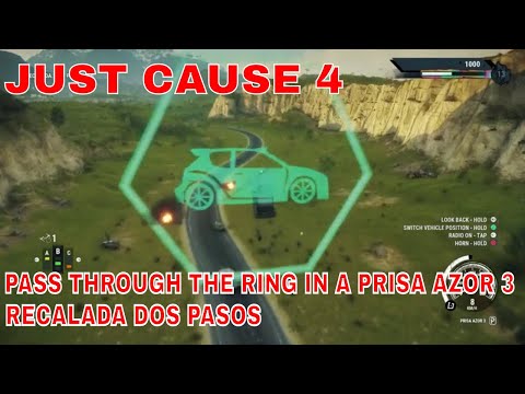 Just Cause 4 Pass Through the Ring in a Prisa Azor 3 Recalada Dos Pasos
