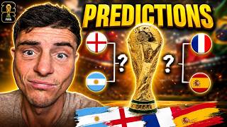 MY SEMI-FINALS WORLD CUP PREDICTIONS 🏆England vs Argentina + France vs Spain – Who Goes Through?