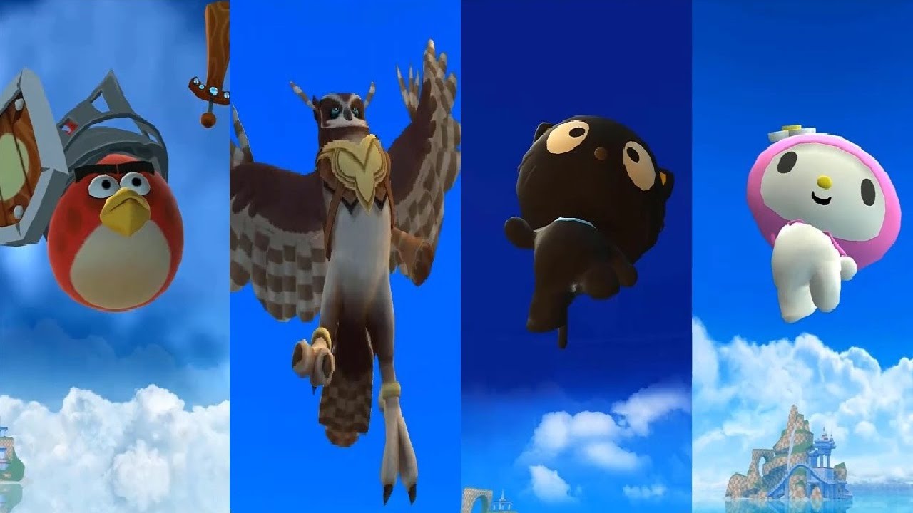 SONIC DASH New Character Red VS Longclaw VS Chococat VS MY MELODY  New Update Gameplay HD