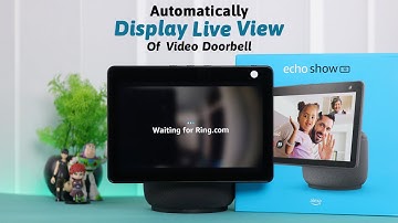Echo Show 10: How To Automatically Display Your Video Doorbell!