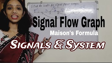 Signal Flow Graph in Control System - Explained in Malayalam